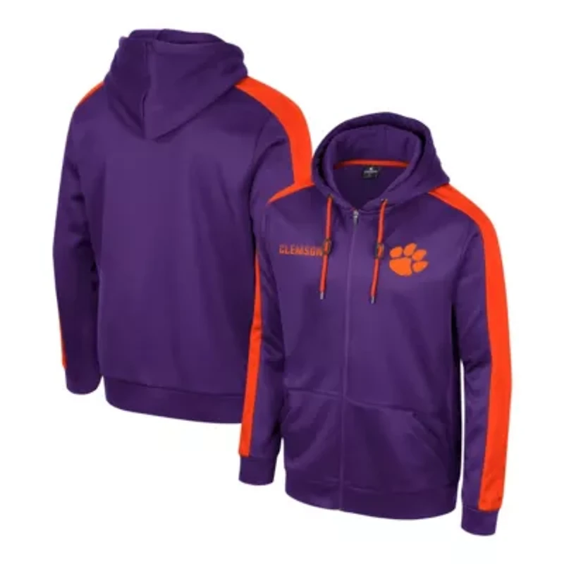 NCAA Clemson Tigers Reese Full-Zip Hoodie