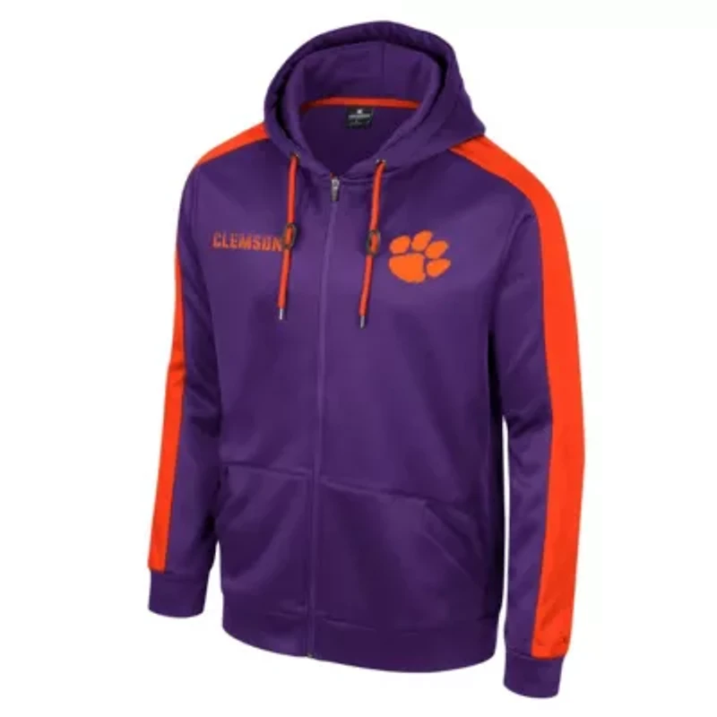 NCAA Clemson Tigers Reese Full-Zip Hoodie