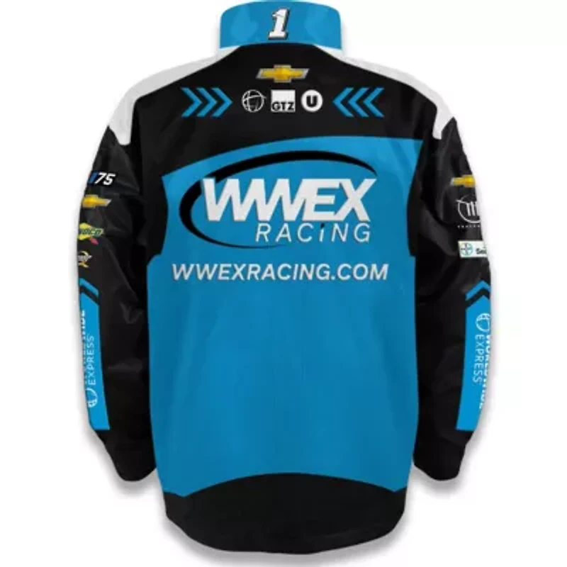 NASCAR Ross Chastain WWEX Nylon Uniform Full-Snap Jacket