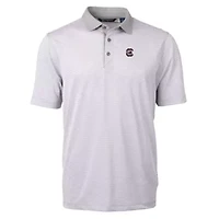 NCAA South Carolina Gamecocks Big & Tall Virtue Eco Pique Micro Stripe Recycled Polo