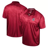 NCAA Washington State Cougars Honeycomb Raglan Polo