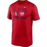 MLB Nike St. Louis Cardinals 2023 World Tour: London Series Legend Performance T-Shirt