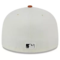 MLB Cream/Orange New York Yankees 59FIFTY Fitted Hat