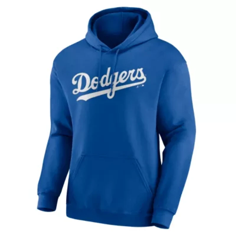 MLB Logo Athletic Los Angeles Dodgers Wordmark Hoodie