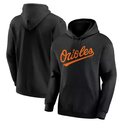 MLB Logo Athletic Baltimore Orioles Wordmark Hoodie