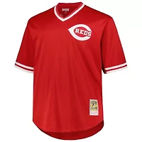 MLB Pete Rose Cincinnati Reds 1984 Cooperstown Collection Mesh Pullover Jersey