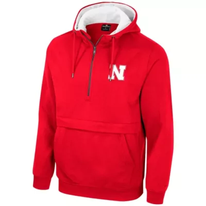 NCAA Nebraska Huskers Half-Zip Hoodie