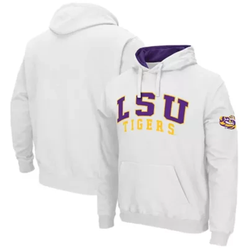 NCAA LSU Tigers Double Arch Pullover Hoodie