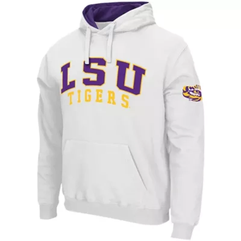 NCAA LSU Tigers Double Arch Pullover Hoodie