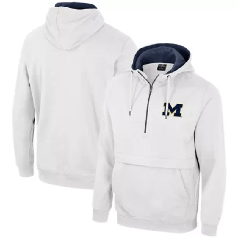 NCAA Michigan Wolverines Half-Zip Hoodie
