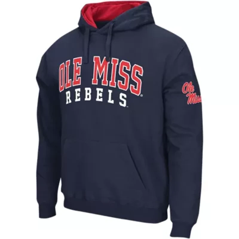 NCAA Ole Miss Rebels Double Arch Pullover Hoodie