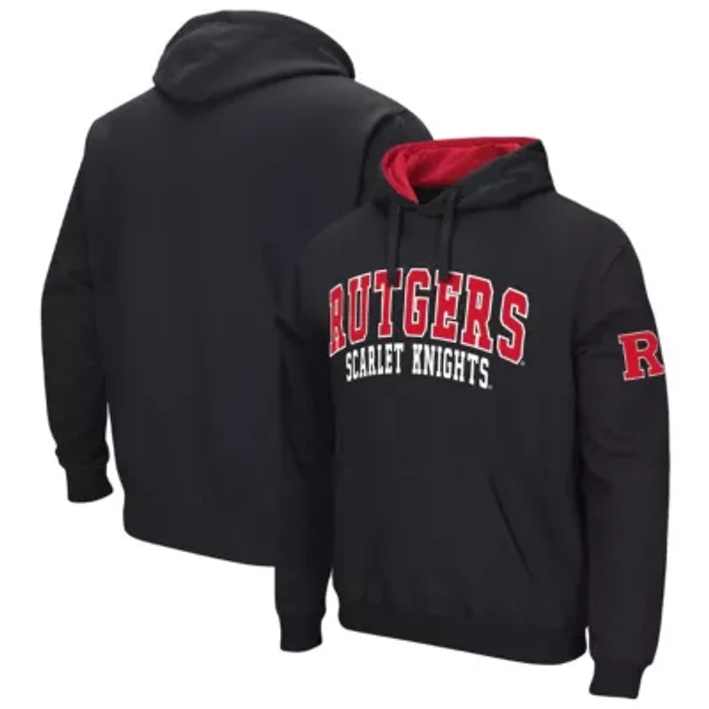 Rutgers Scarlet Knights NCAA Double Arch Pullover Hoodie