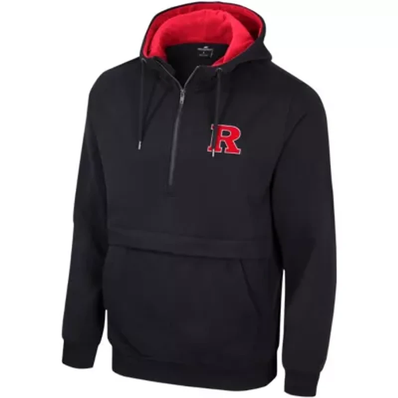 Rutgers Scarlet Knights NCAA Half-Zip Hoodie