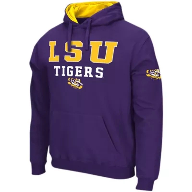 NCAA LSU Tigers Sunrise Pullover Hoodie