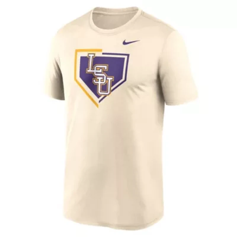 NCAA Nike LSU Tigers Primetime Baseball Icon Legend Dri-FIT T-Shirt