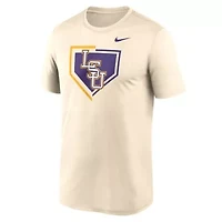 NCAA Nike LSU Tigers Primetime Baseball Icon Legend Dri-FIT T-Shirt