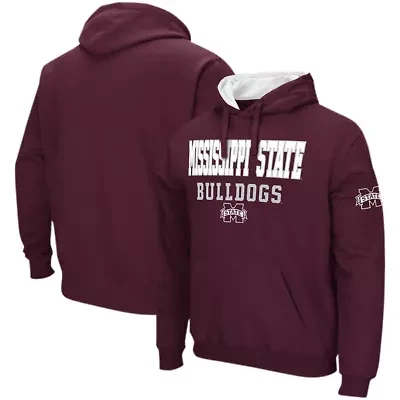 NCAA Mississippi State Bulldogs Sunrise Pullover Hoodie