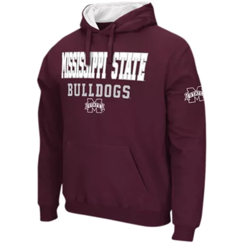 NCAA Mississippi State Bulldogs Sunrise Pullover Hoodie