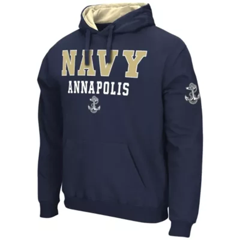 Navy Midshipmen NCAA Sunrise Pullover Hoodie
