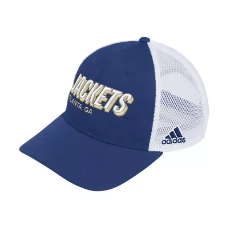 Georgia Tech Yellow Jackets NCAA Georgia Tech Jackets Mascot Block Letter Slouch Trucker Adjustable Hat