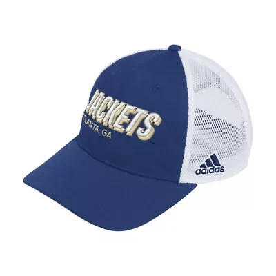 Georgia Tech Yellow Jackets NCAA Georgia Tech Jackets Mascot Block Letter Slouch Trucker Adjustable Hat