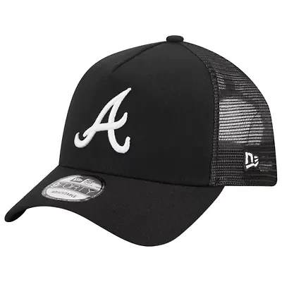 MLB Atlanta Braves A-Frame 9FORTY Trucker Adjustable Hat