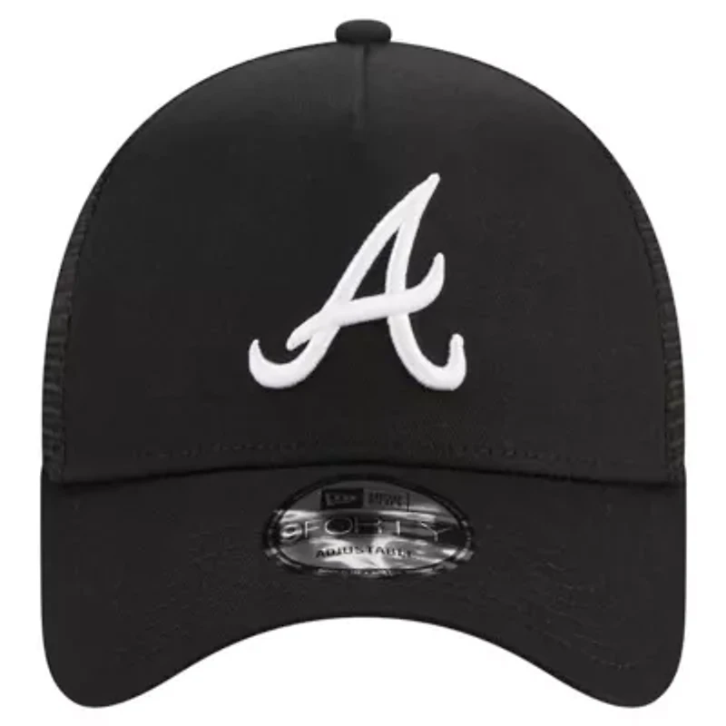 MLB Atlanta Braves A-Frame 9FORTY Trucker Adjustable Hat
