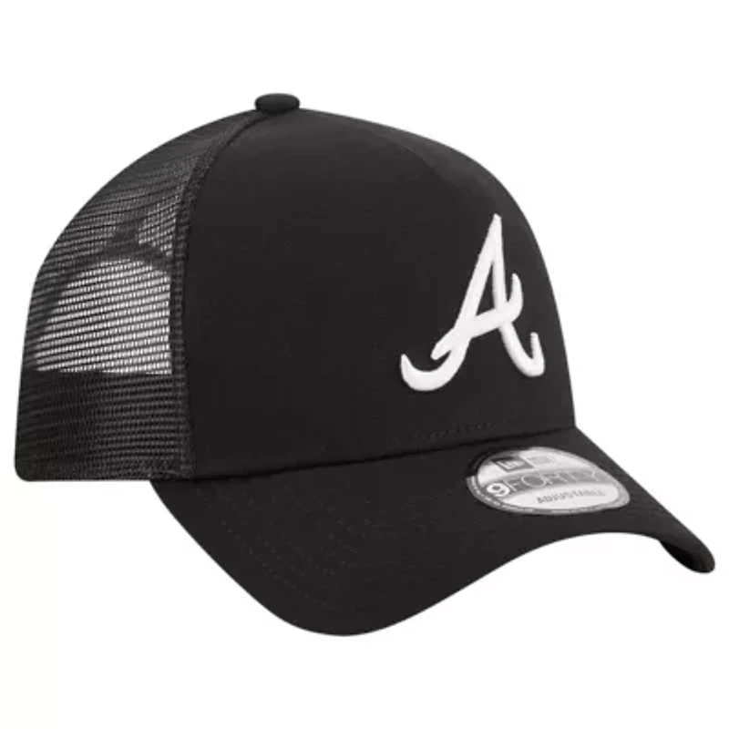 MLB Atlanta Braves A-Frame 9FORTY Trucker Adjustable Hat