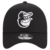 MLB Baltimore Orioles A-Frame 9FORTY Trucker Adjustable Hat
