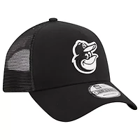 MLB Baltimore Orioles A-Frame 9FORTY Trucker Adjustable Hat