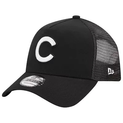 MLB Chicago Cubs A-Frame 9FORTY Trucker Adjustable Hat