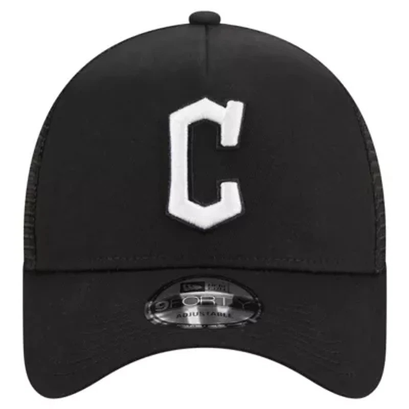 MLB Cleveland Guardians A-Frame 9FORTY Trucker Adjustable Hat