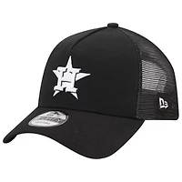MLB Houston Astros A-Frame 9FORTY Trucker Adjustable Hat