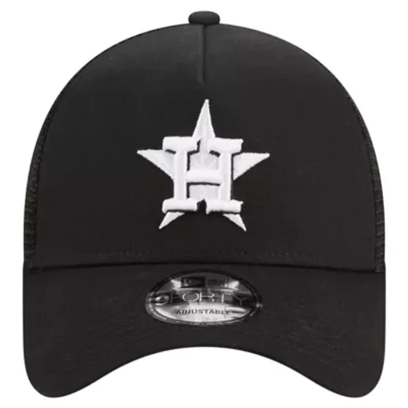 MLB Houston Astros A-Frame 9FORTY Trucker Adjustable Hat