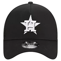 MLB Houston Astros A-Frame 9FORTY Trucker Adjustable Hat