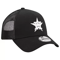 MLB Houston Astros A-Frame 9FORTY Trucker Adjustable Hat