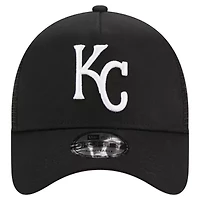 MLB Kansas City Royals A-Frame 9FORTY Trucker Adjustable Hat