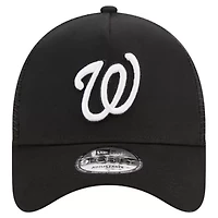 MLB Washington Nationals A-Frame 9FORTY Trucker Adjustable Hat