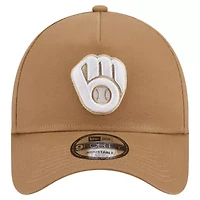 MLB Milwaukee Brewers A-Frame 9FORTY Adjustable Hat