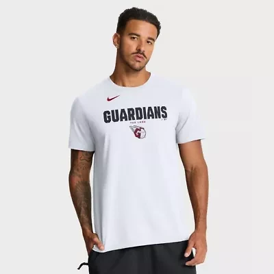 MLB Nike Cleveland Guardians Bold Team Name T-Shirt