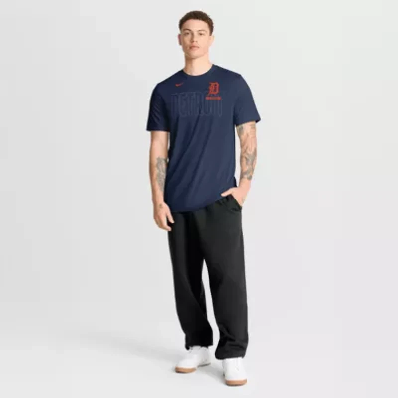 MLB Nike Detroit Tigers Knockout Team Legend Dri-FIT T-Shirt