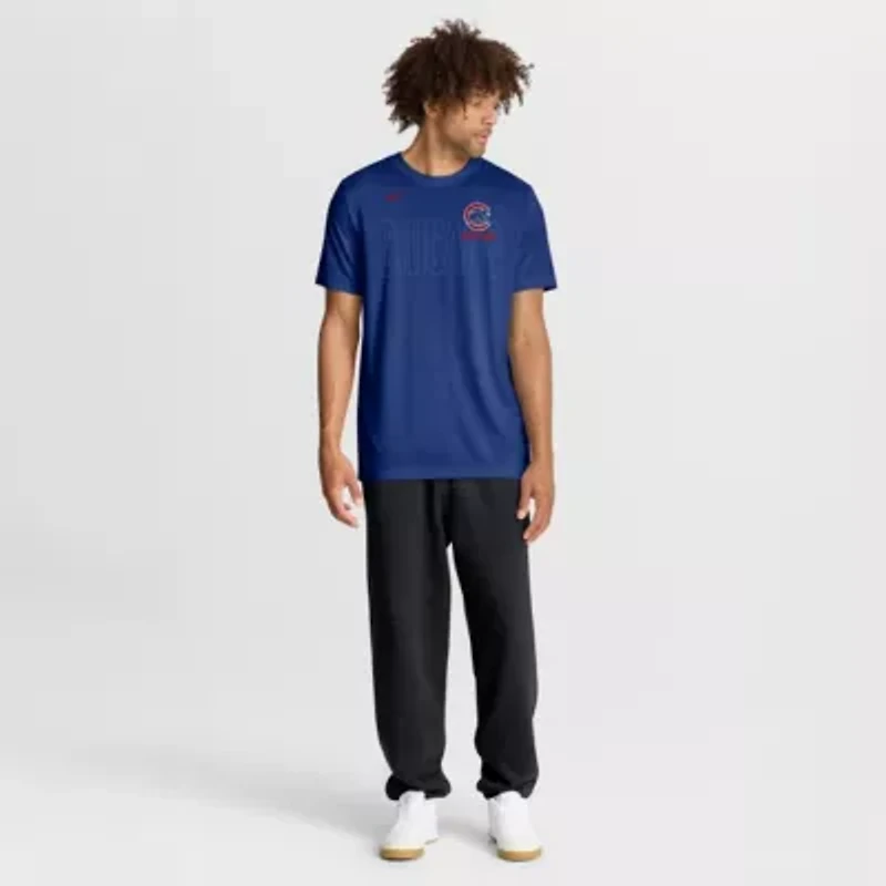 MLB Nike Chicago Cubs Knockout Team Legend Dri-FIT T-Shirt