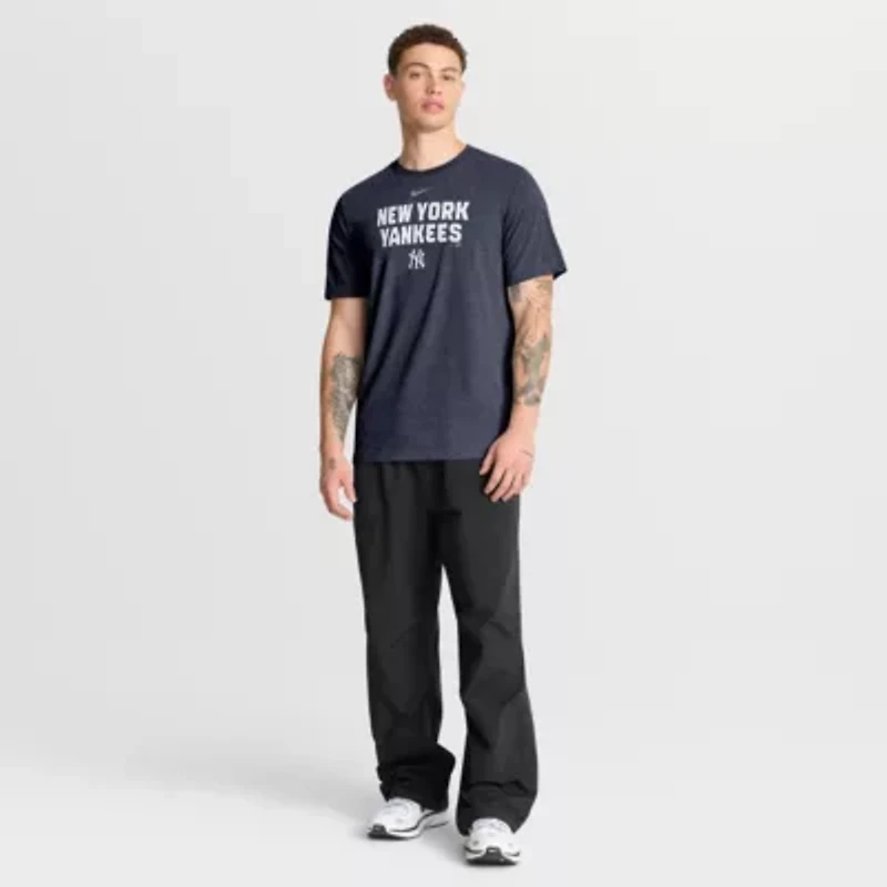 MLB Nike New York Yankees Stacked Tri-Blend T-Shirt