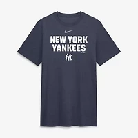 MLB Nike New York Yankees Stacked Tri-Blend T-Shirt