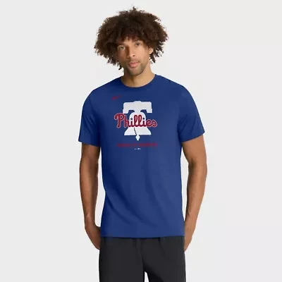 MLB Nike Philadelphia Phillies Tri-Blend Logo T-Shirt