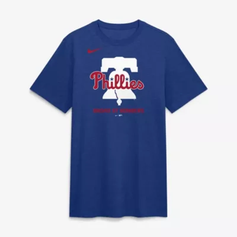MLB Nike Philadelphia Phillies Tri-Blend Logo T-Shirt