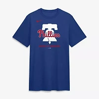 MLB Nike Philadelphia Phillies Tri-Blend Logo T-Shirt