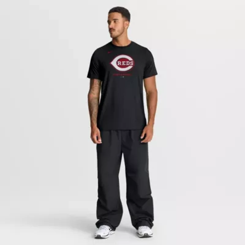 MLB Nike Cincinnati Reds Tri-Blend Logo T-Shirt