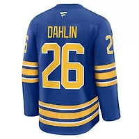 NHL Fanatics Rasmus Dahlin Buffalo Sabres Premium Jersey with Captain's Patch