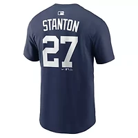 MLB Nike Giancarlo Stanton New York Yankees Name & Number T-Shirt